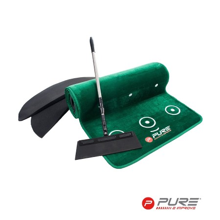 Putting Mat With Broom
